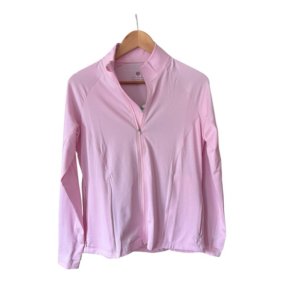 Solbari Summer Essential Jacket UPF 50+ Active Collection Cool Pink Size S - Picture 4 of 12